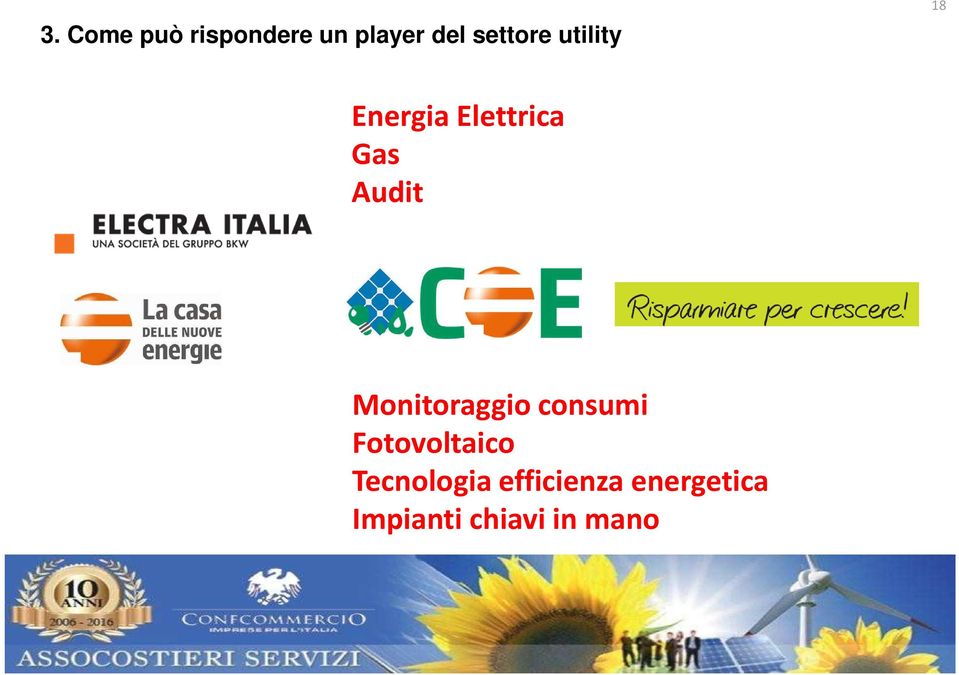 Audit Monitoraggio consumi Fotovoltaico