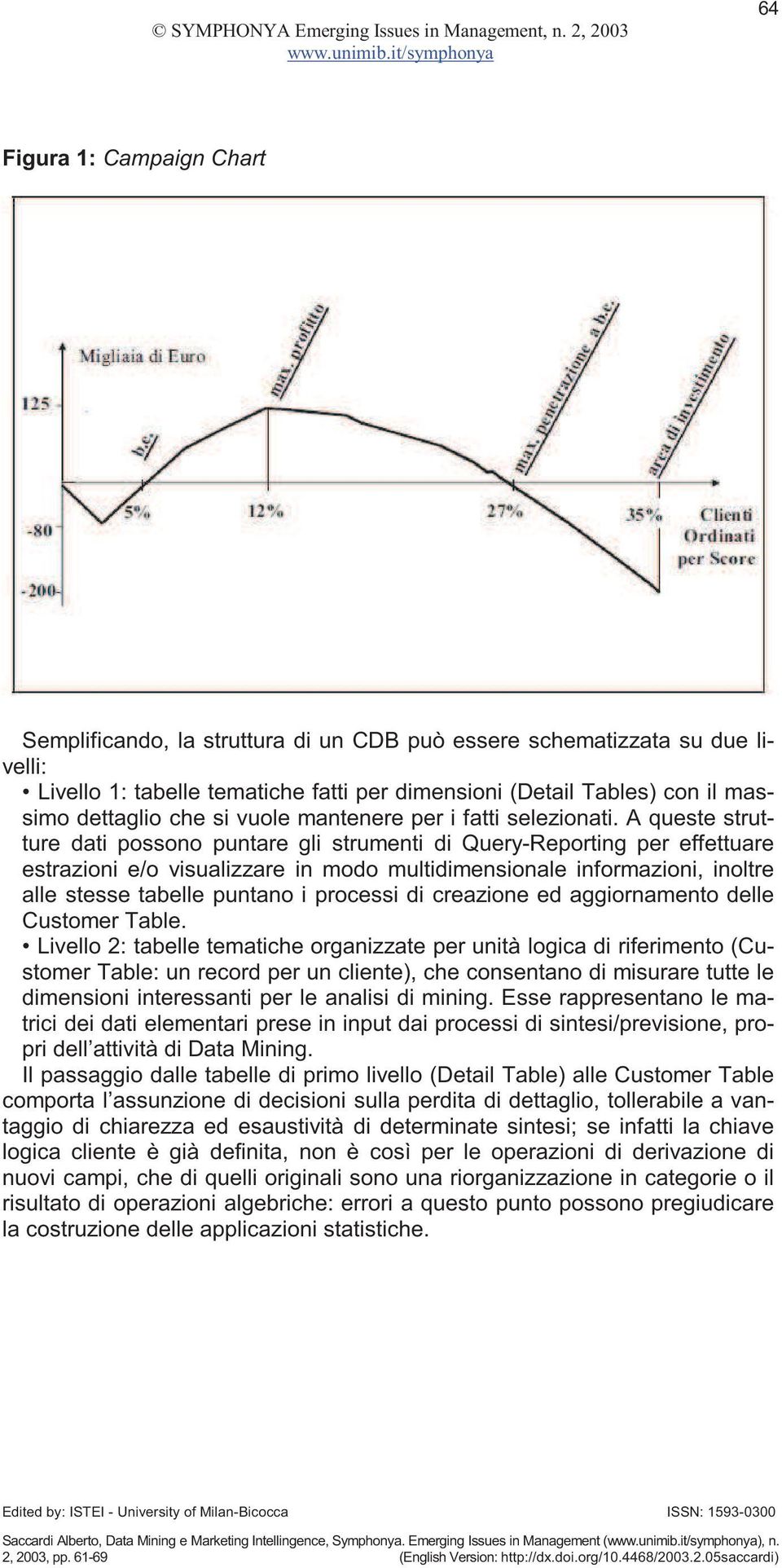 A queste strutture dati possono puntare gli strumenti di Query-Reporting per effettuare estrazioni e/o visualizzare in modo multidimensionale informazioni, inoltre alle stesse tabelle puntano i