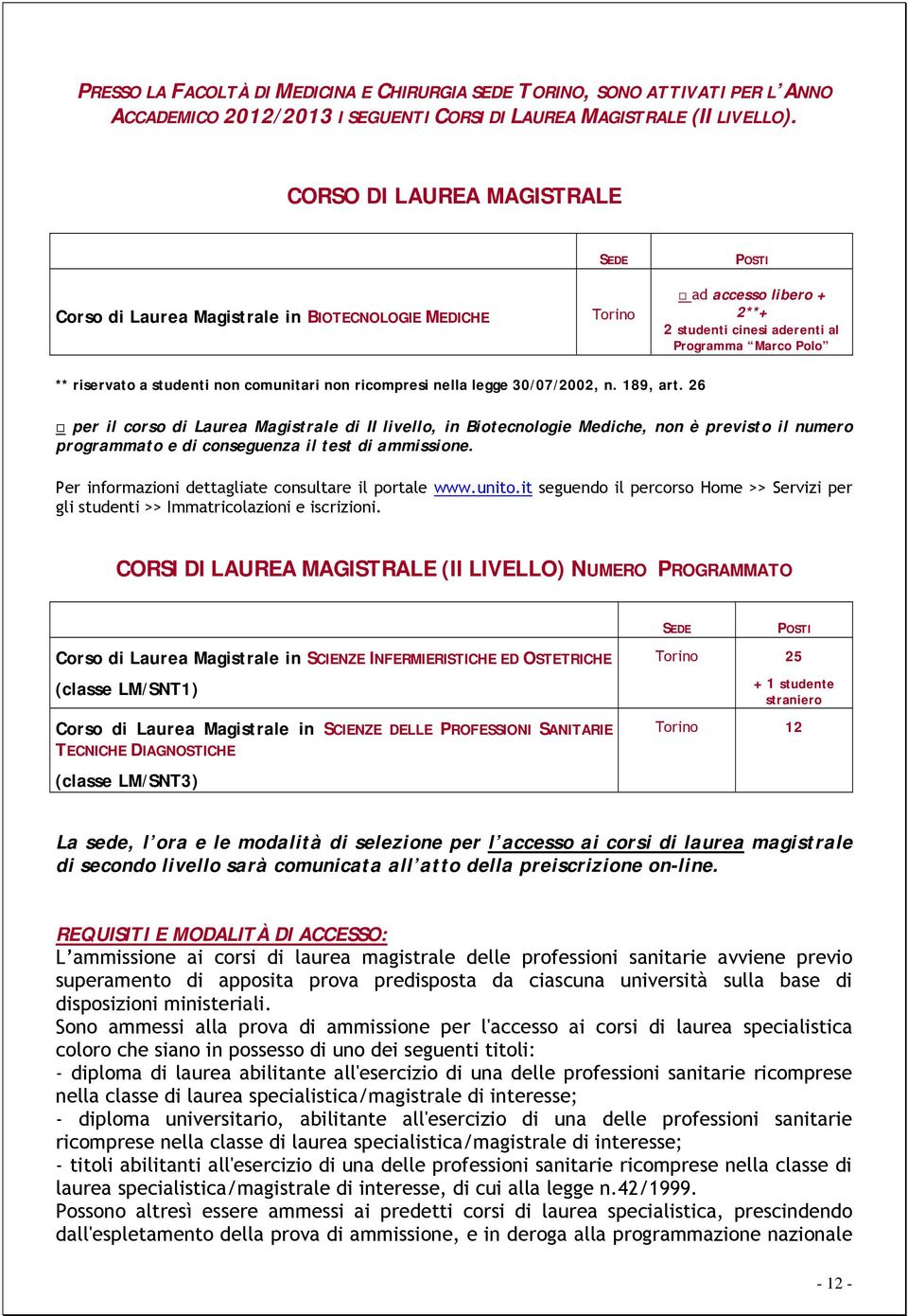 non comunitari non ricompresi nella legge 30/07/2002, n. 189, art.