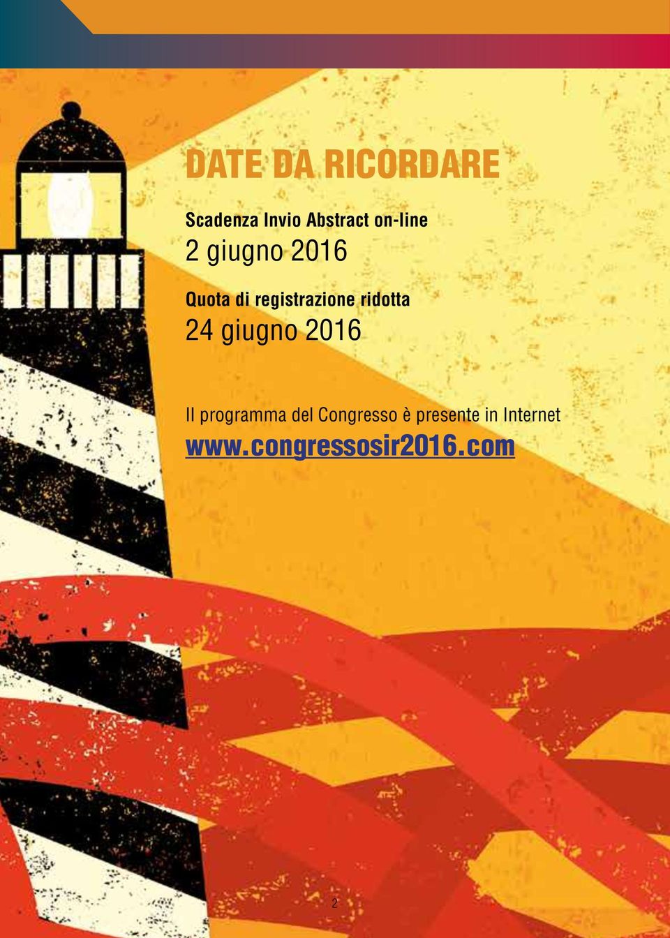 ridotta 24 giugno 2016 Il programma del