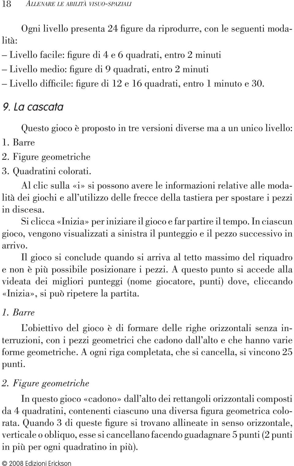 Figure geometriche 3. Quadratini colorati.