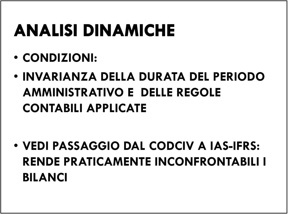 CONTABILI APPLICATE VEDI PASSAGGIO DAL