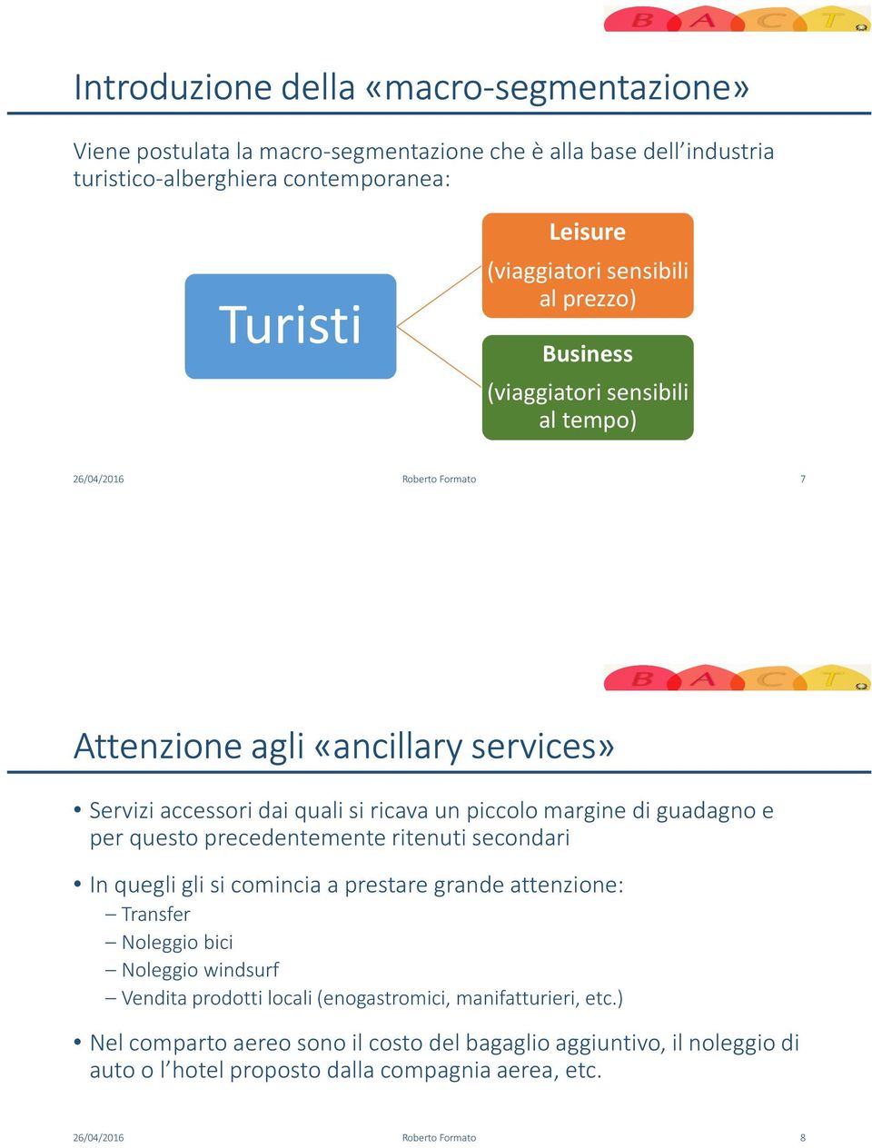 margine di guadagno e per questo precedentemente ritenuti secondari In quegli gli si comincia a prestare grande attenzione: Transfer Noleggio bici Noleggio windsurf Vendita prodotti