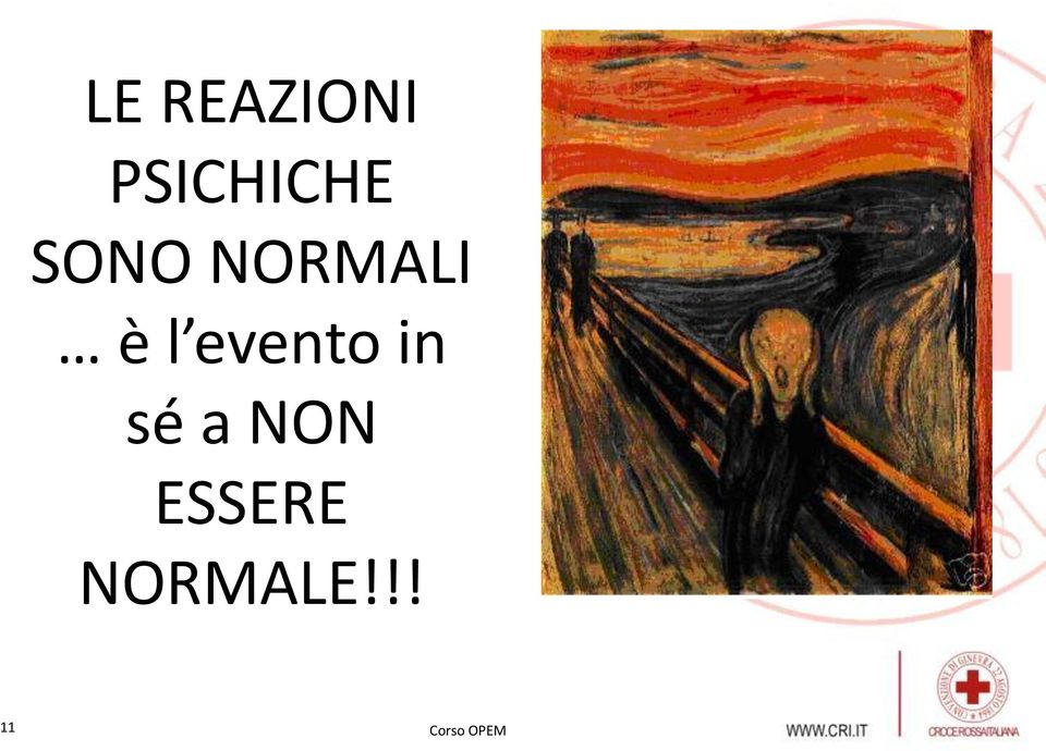 NORMALI è l evento