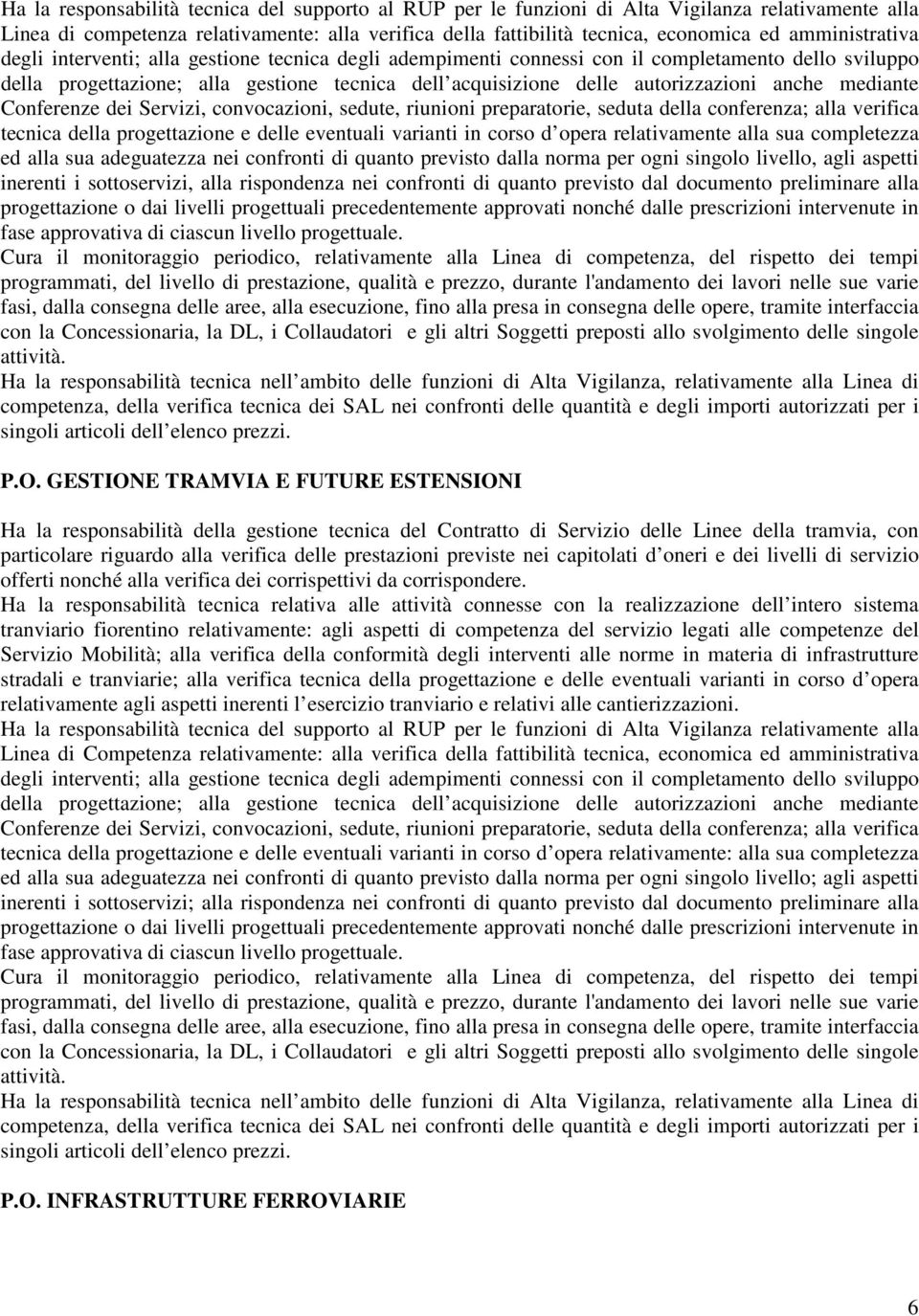 anche mediante Conferenze dei Servizi, convocazioni, sedute, riunioni preparatorie, seduta della conferenza; alla verifica tecnica della progettazione e delle eventuali varianti in corso d opera