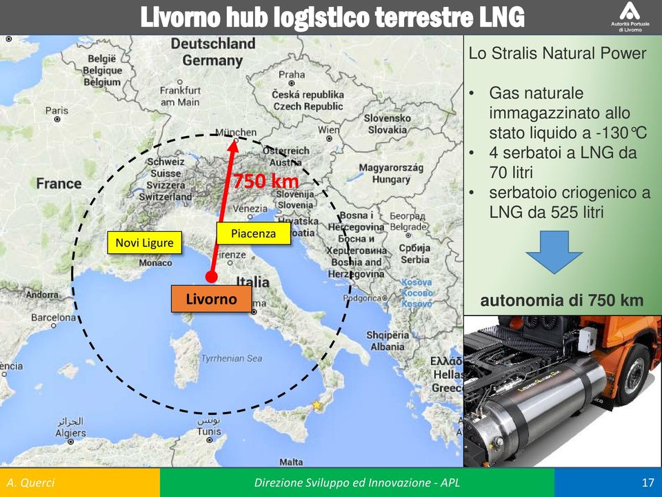 LNG da 70 litri serbatoio criogenico a LNG da 525 litri Livorno