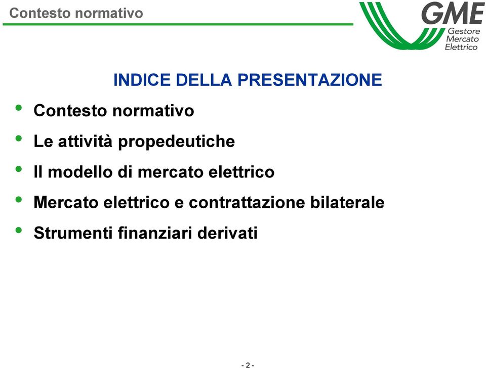 modello di mercato elettrico Mercato elettrico e