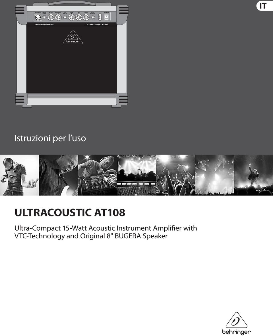 Acoustic Instrument Amplifier with