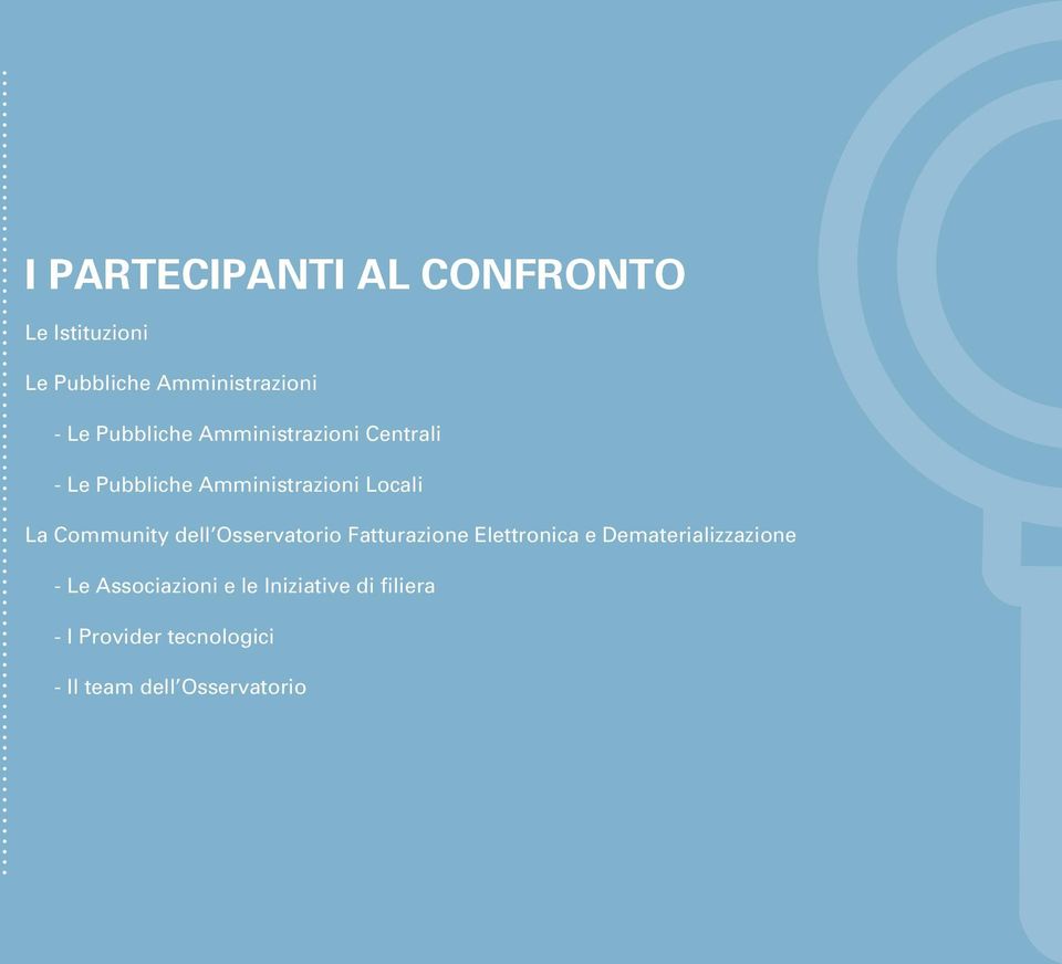 Locali La Community dell Osservatorio Fatturazione Elettronica e Dematerializzazione -