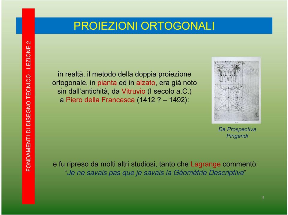 1492): De Prospectiva Pingendi e fu ripreso da molti altri studiosi, tanto che