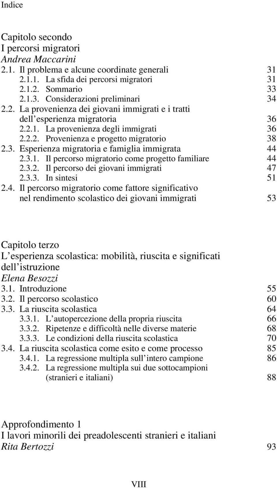 3.1. Il percorso migratorio come progetto familiare 44