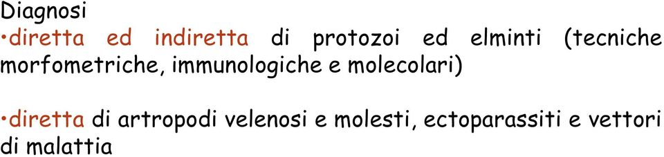 di artropodi velenosi e molesti, ectoparassiti e vettori