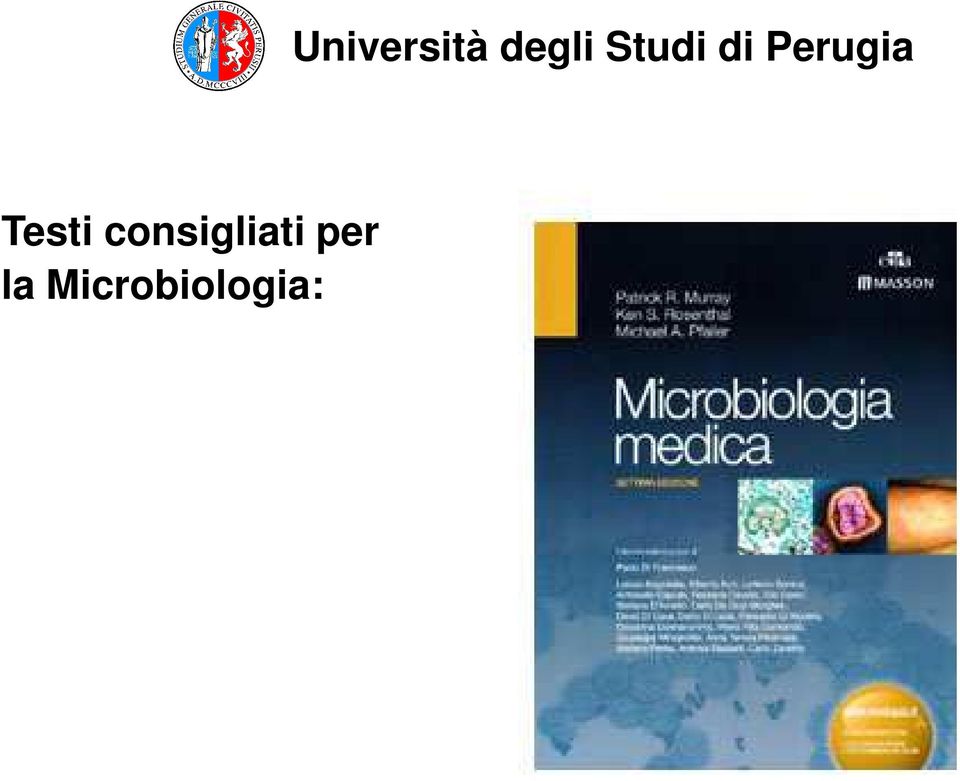Microbiologia: Autore: Murray -