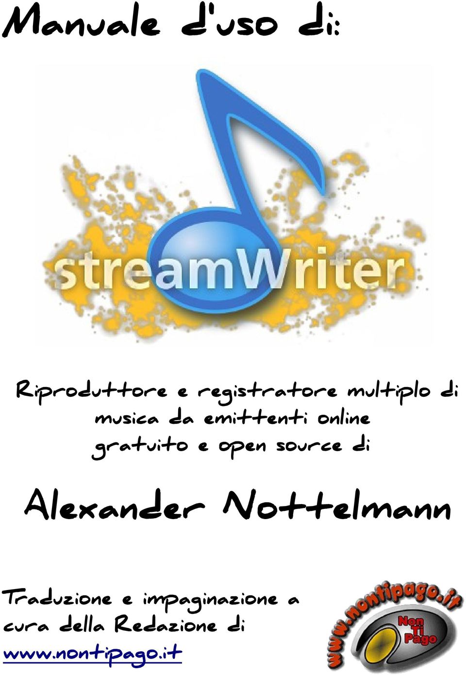 open source di Alexander Nottelmann Traduzione e