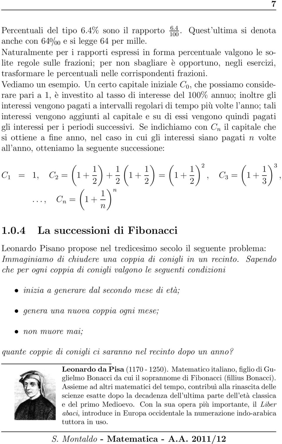 frazioni. Vediamo un esempio.