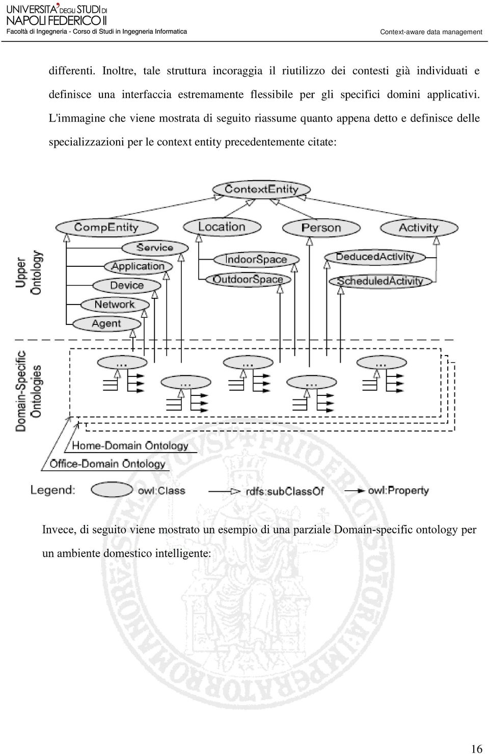 definisce una interfaccia estremamente flessibile per gli specifici domini