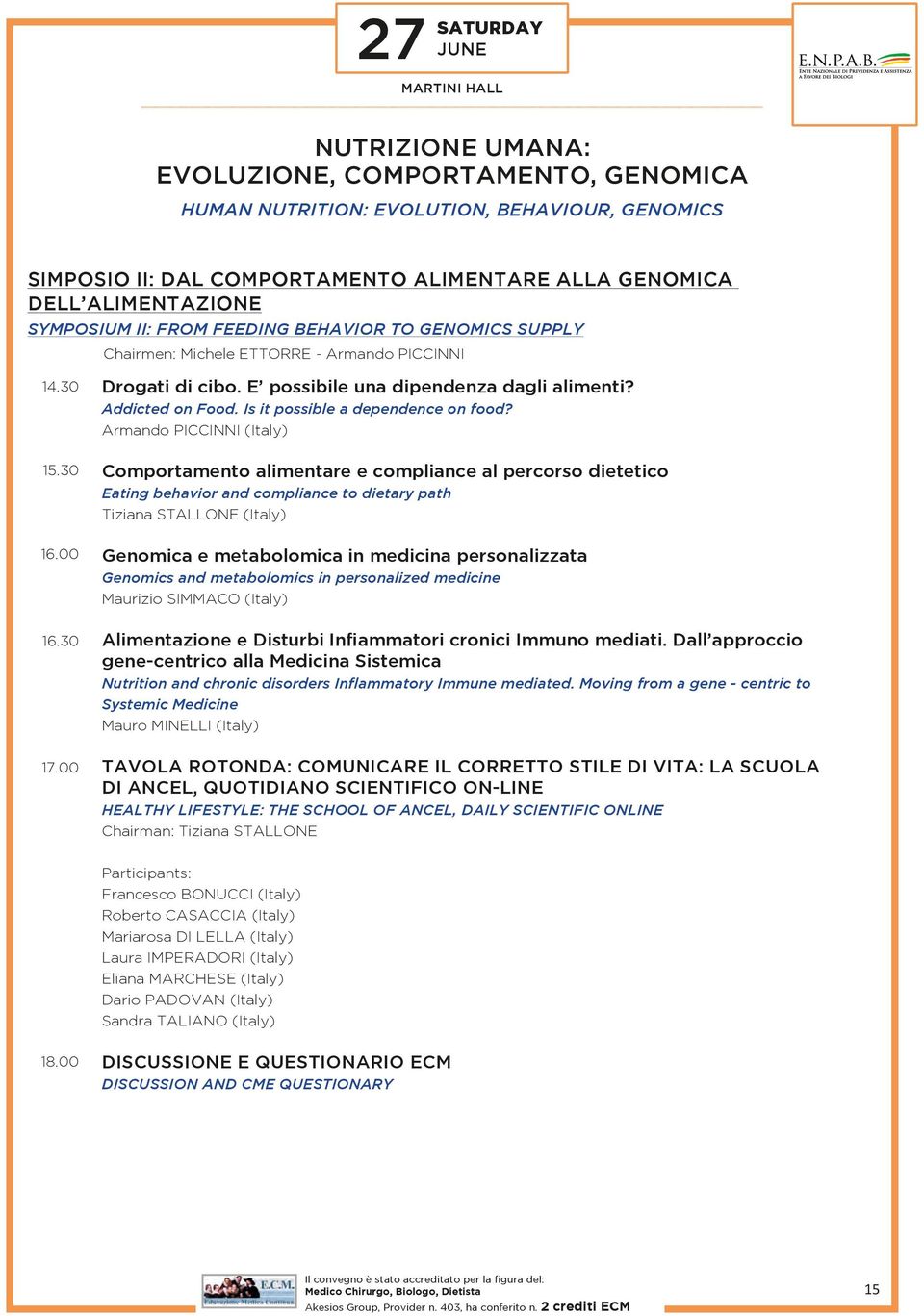 E possibile una dipendenza dagli alimenti? Addicted on Food. Is it possible a dependence on food?