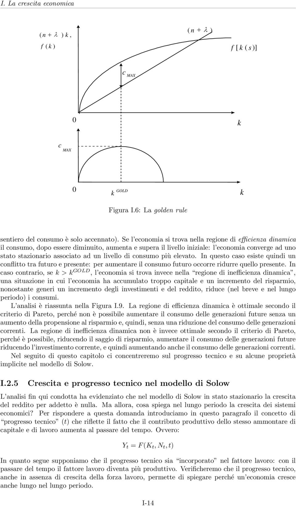 aumentare associato il adconsumo un livello di di consumo un ammontare più elevato. pari In questo a f ( caso k) esiste ( n+ quindi λ ).