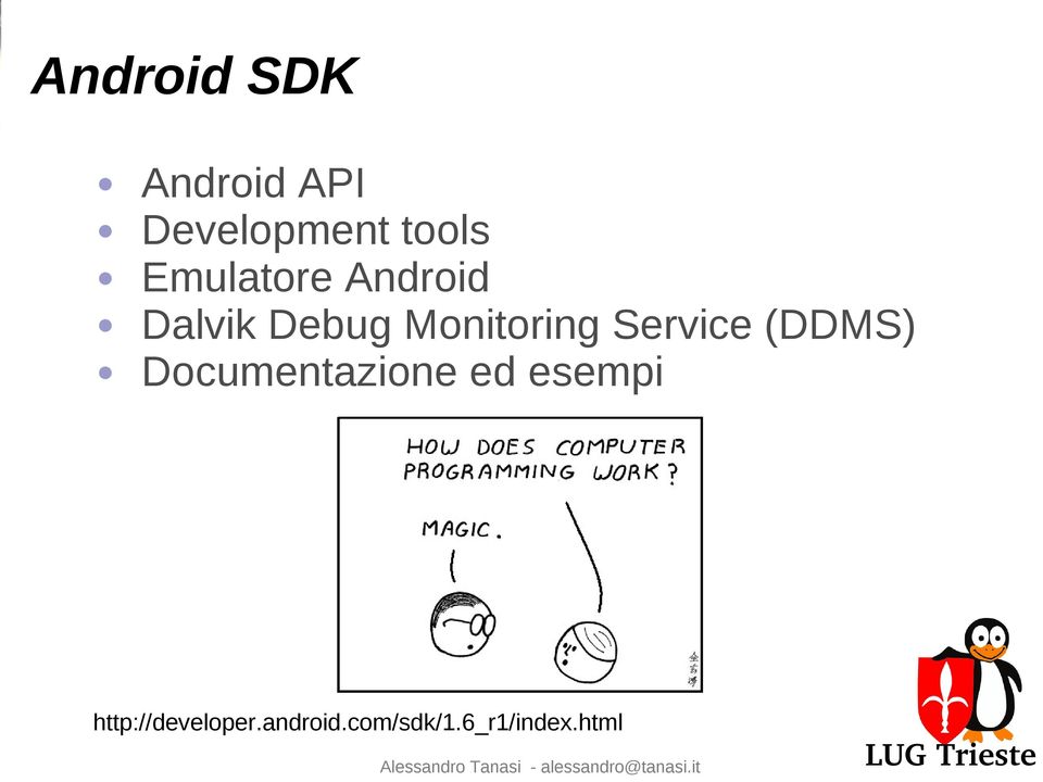 Service (DDMS) Documentazione ed esempi