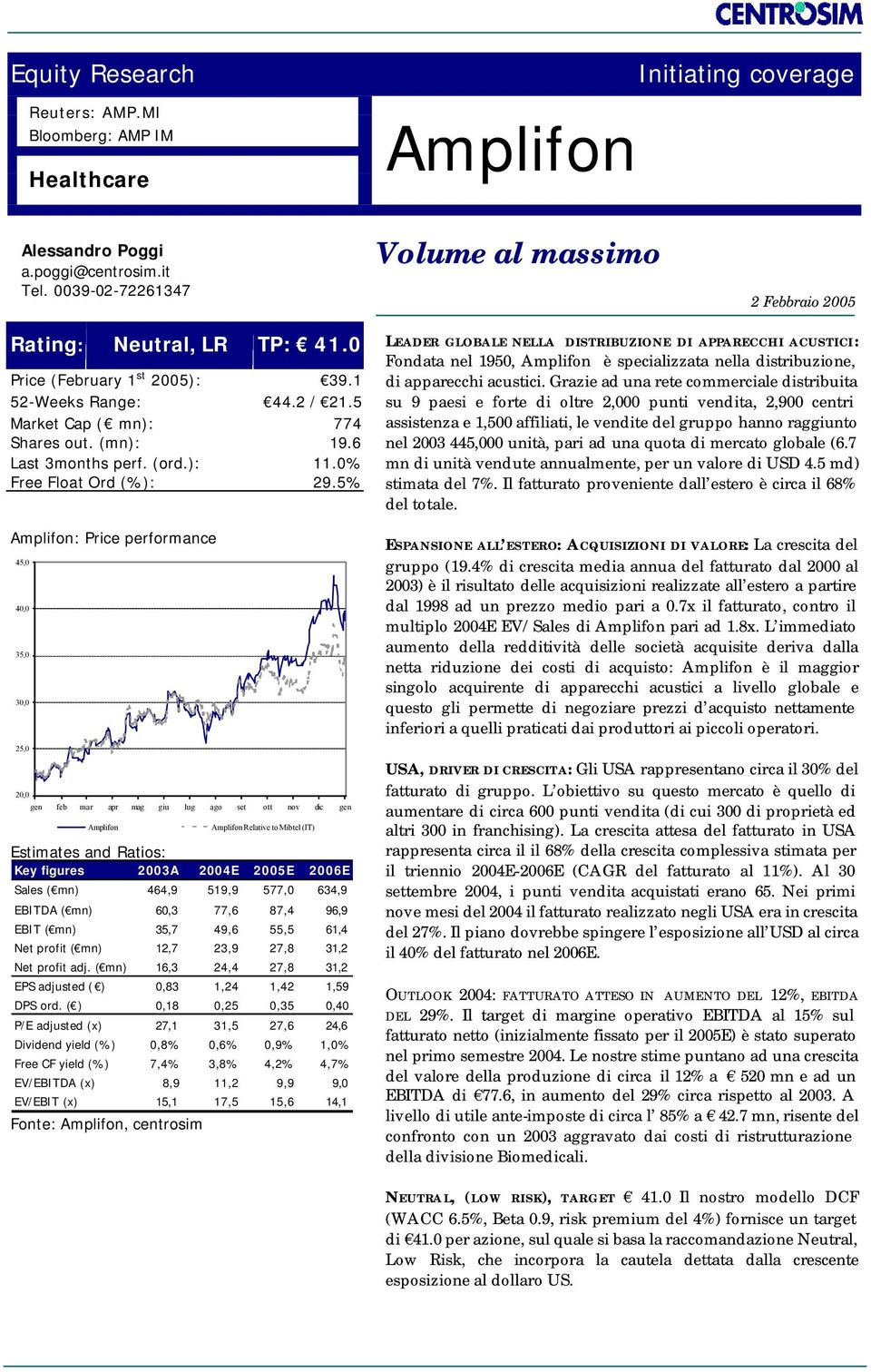 6 Last 3months perf. (ord.): 11.0% Free Float Ord (%): 29.