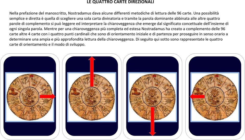 chiaroveggenza che emerge dal significato concettuale dell insieme di ogni singola parola.