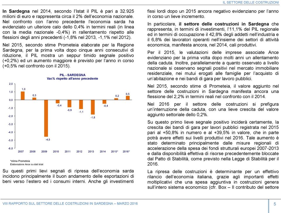 degli anni precedenti (-1,8% nel 2013, -1,1% nel 2012).