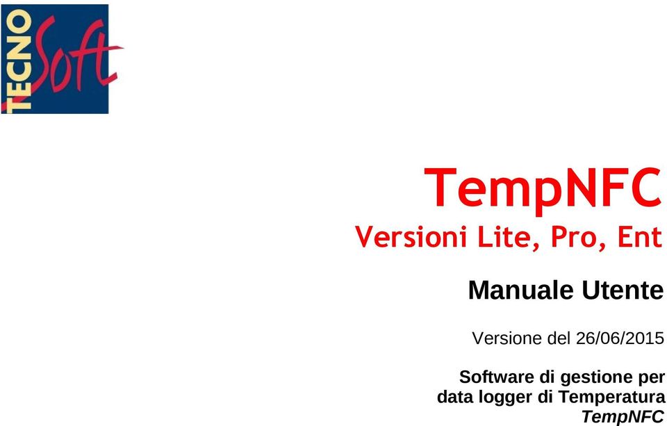 26/06/2015 Software di gestione