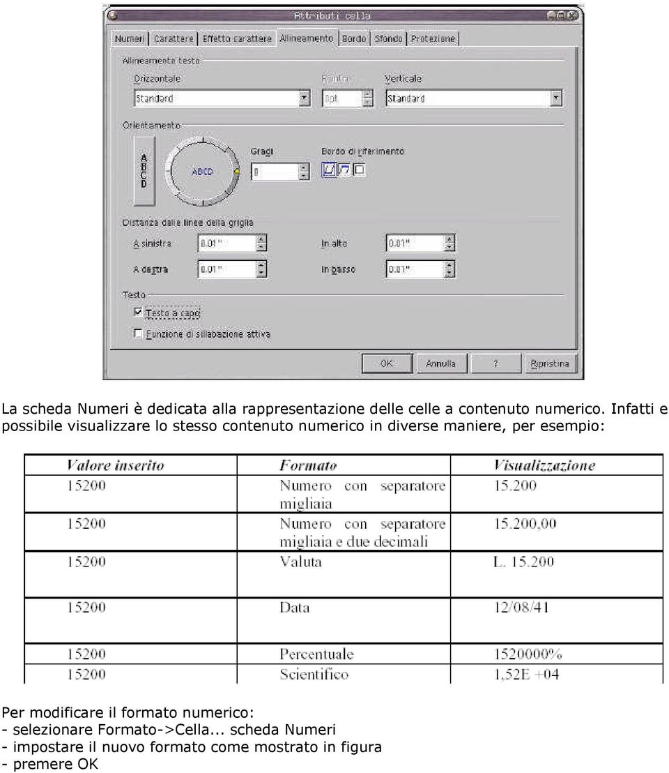 Infatti e possibile visualizzare lo stesso contenuto numerico in diverse maniere,