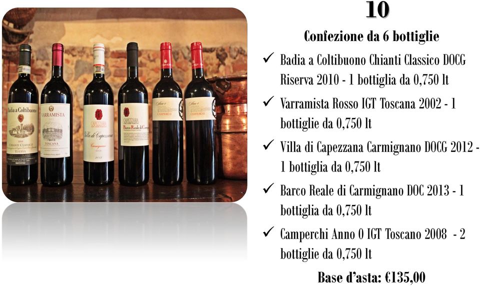 Capezzana Carmignano DOCG 2012-1 bottiglia da 0,750 lt Barco Reale di Carmignano DOC 2013-1