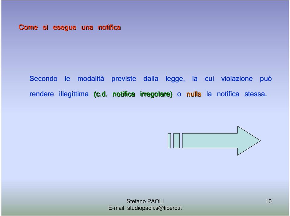 violazione può rende