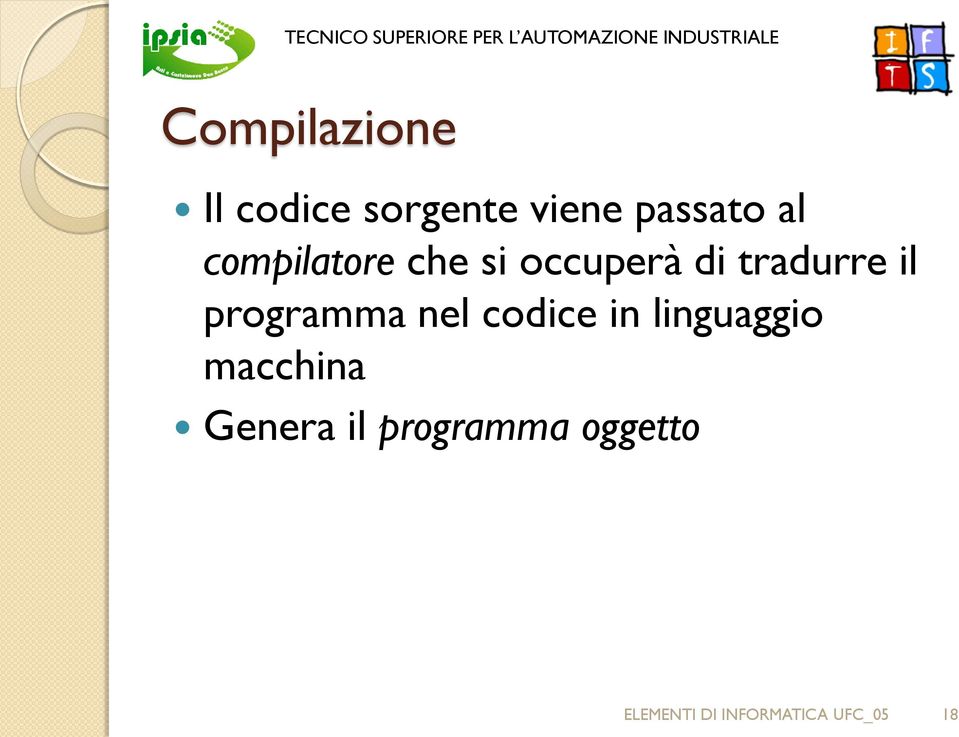 programma nel codice in linguaggio macchina