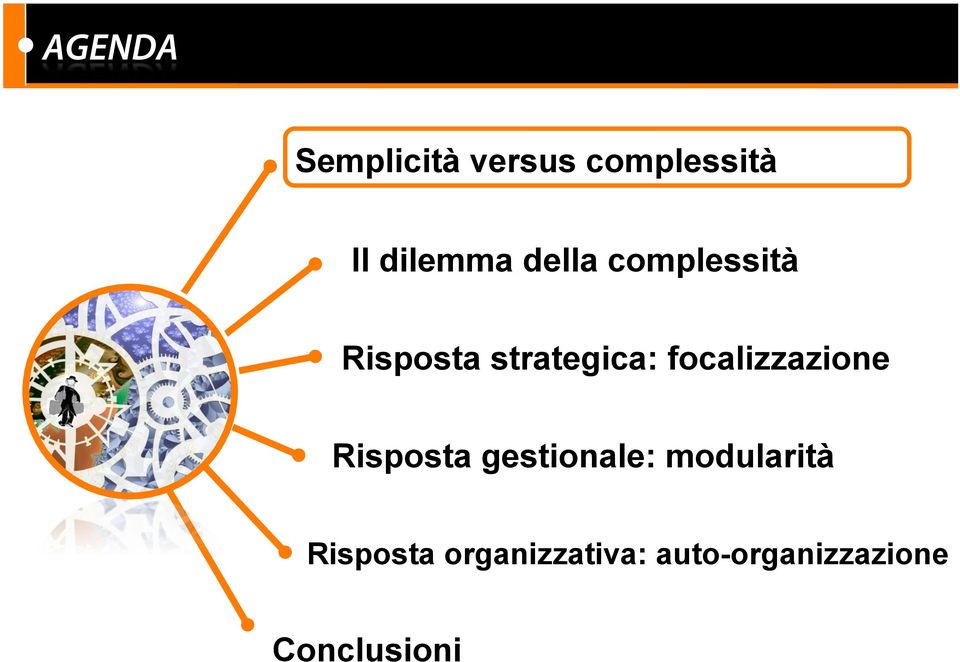 focalizzazione Risposta gestionale: