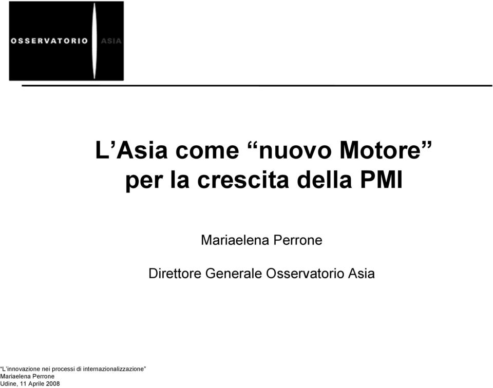 della PMI M Direttore