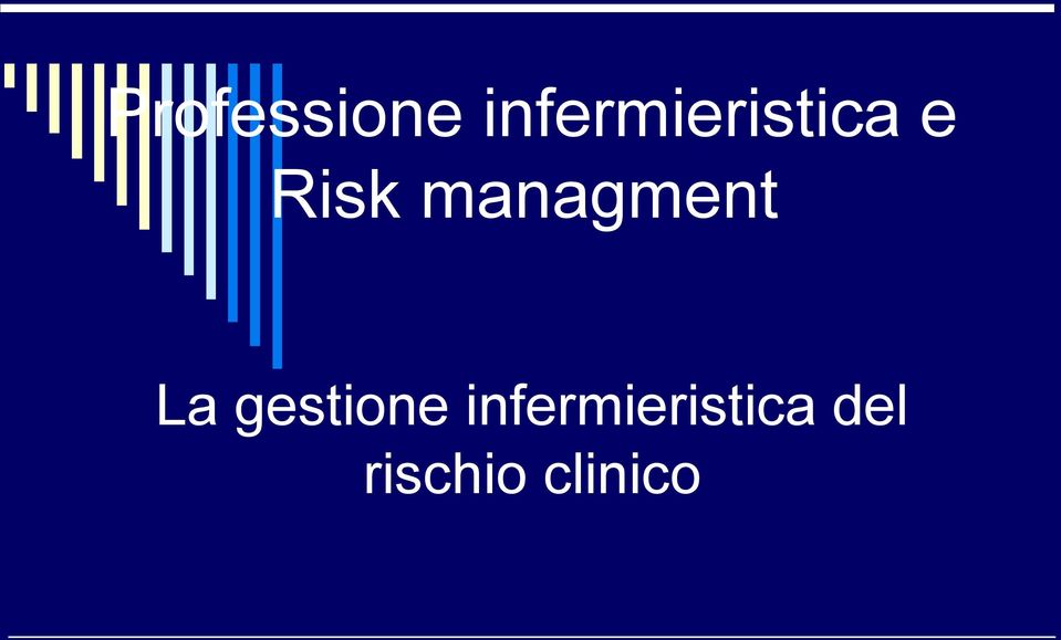 managment La gestione