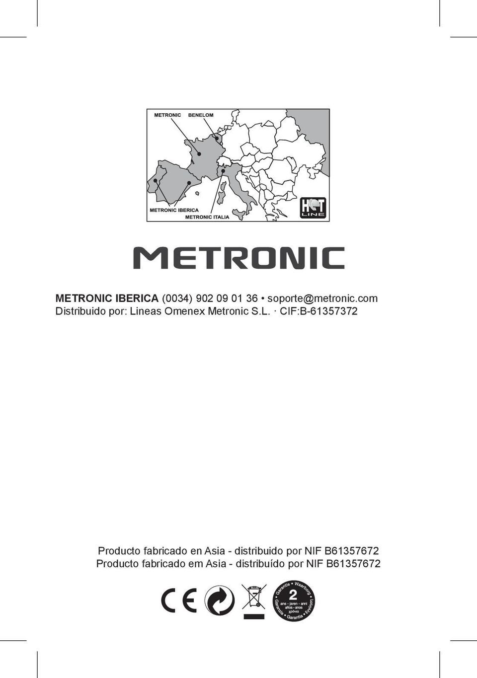 neas Omenex Metronic S.L.