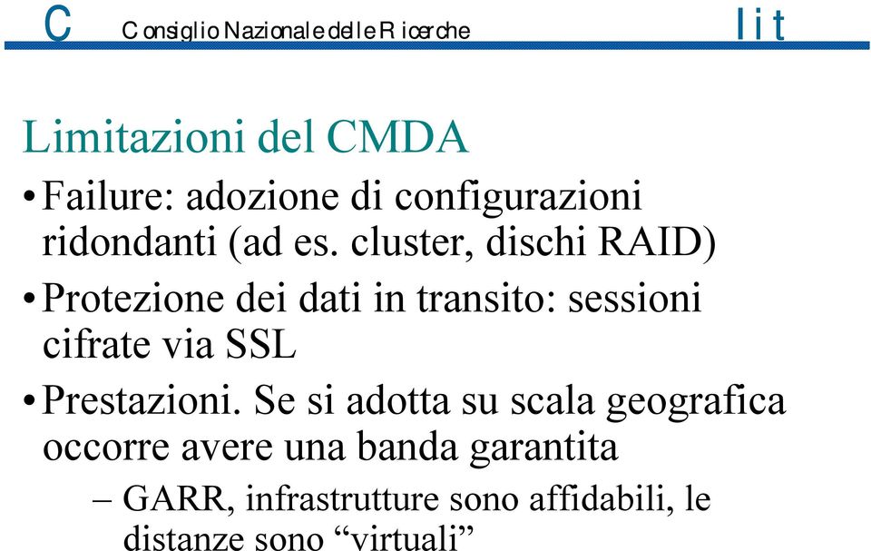 via SSL Prestazioni.