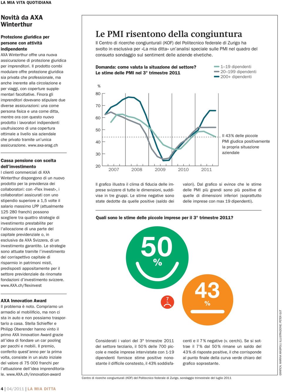 Finora gli imprenditori dovevano stipulare due diverse assicurazioni: una come persona fisica e una come ditta, mentre ora con questo nuovo prodotto i lavoratori indipendenti usufruiscono di una