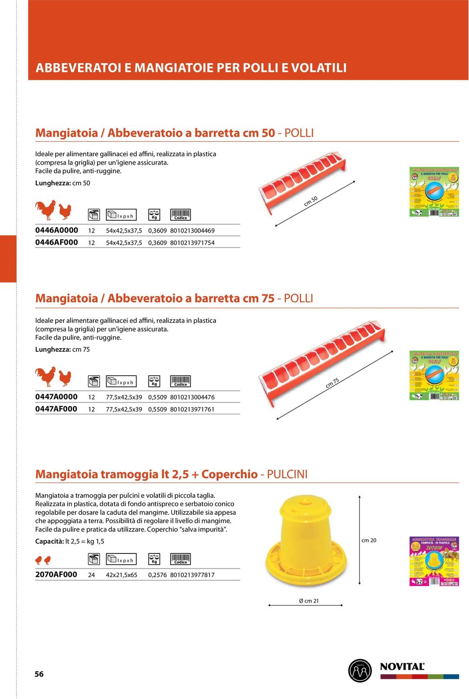 affini, realizzata in plastica (compresa la griglia) per un igiene assicurata. Facile da pulire, anti-ruggine.