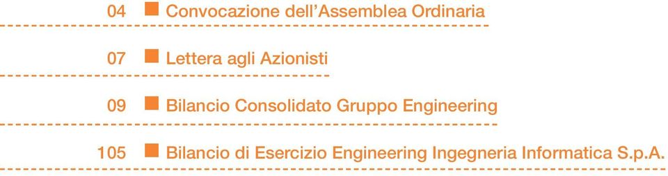 Consolidato Gruppo Engineering 105 Bilancio