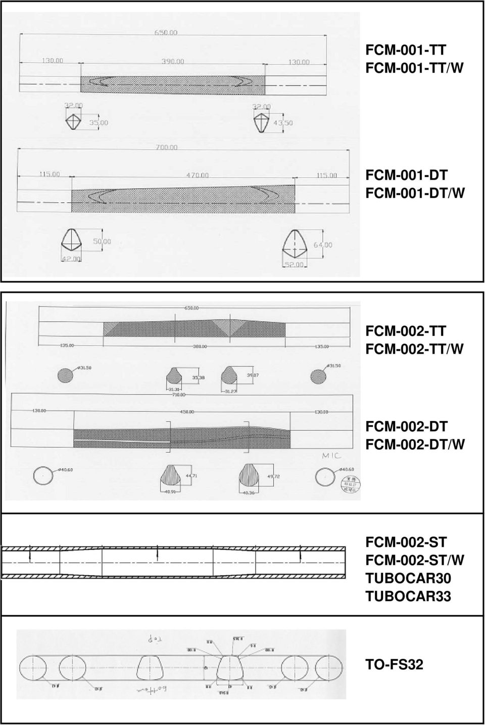 FCM-002-DT FCM-002-DT/W FCM-002-ST