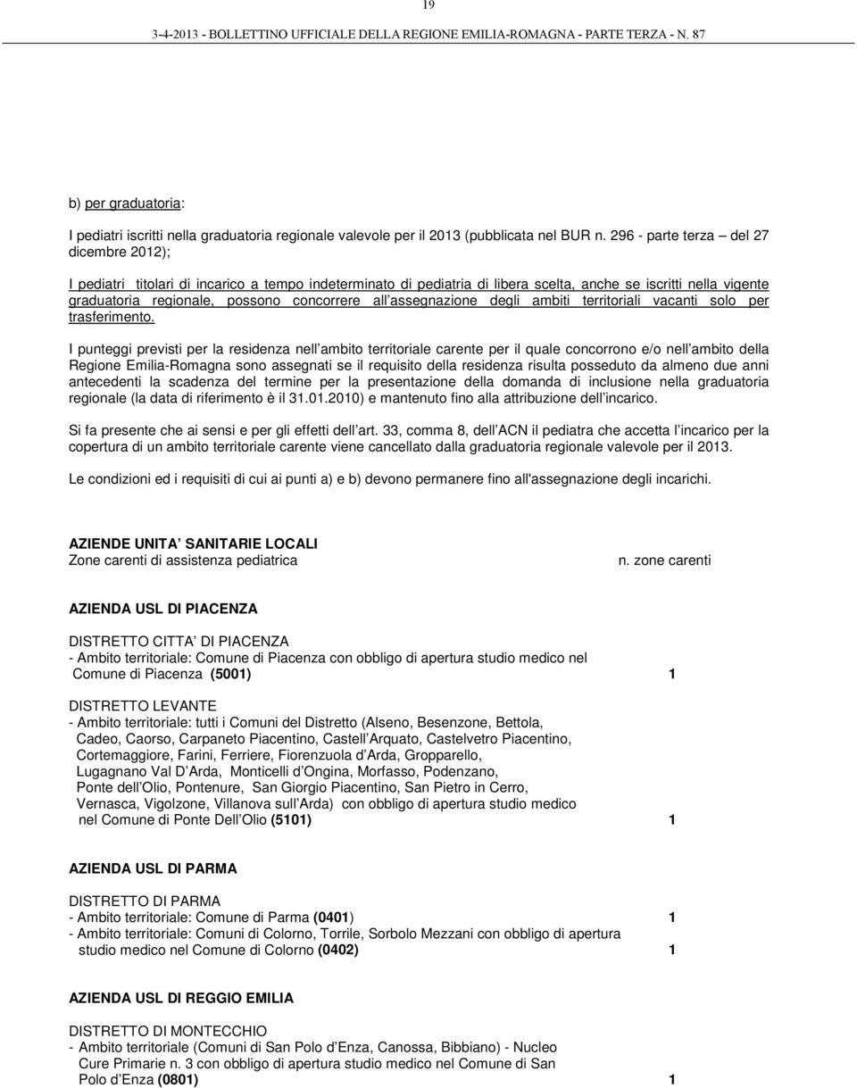 all assegnazione degli ambiti territoriali vacanti solo per trasferimento.