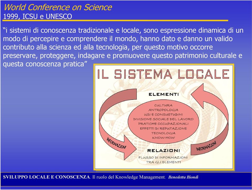 e danno un valido contributo alla scienza ed alla tecnologia, per questo motivo occorre