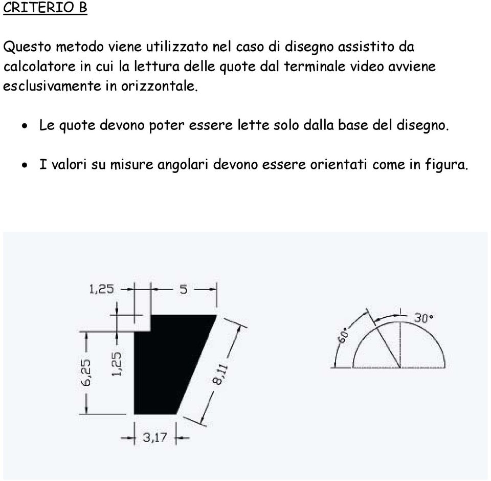 esclusivamente in orizzontale.