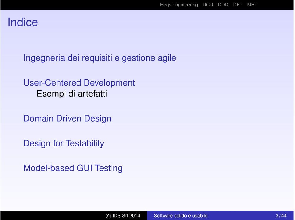 Driven Design Design for Testability Model-based GUI