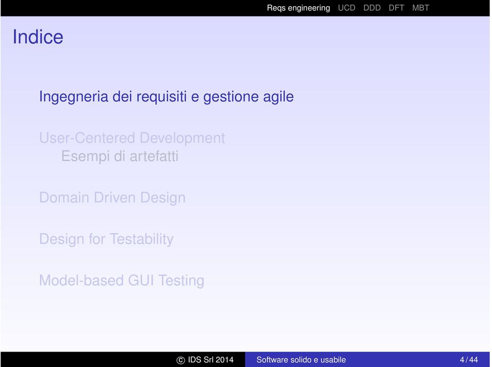 Driven Design Design for Testability Model-based GUI