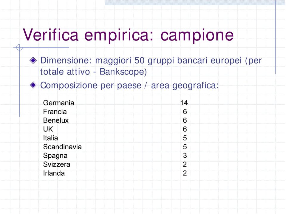 Composizione per paese / area geografica: Germania 14