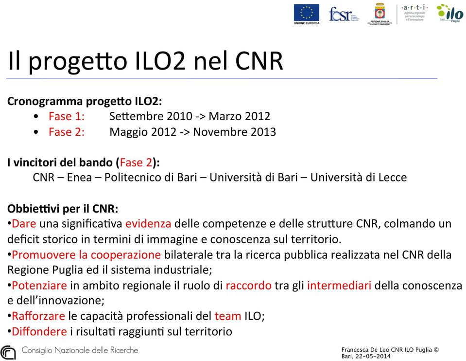 immagine e conoscenza sul territorio.