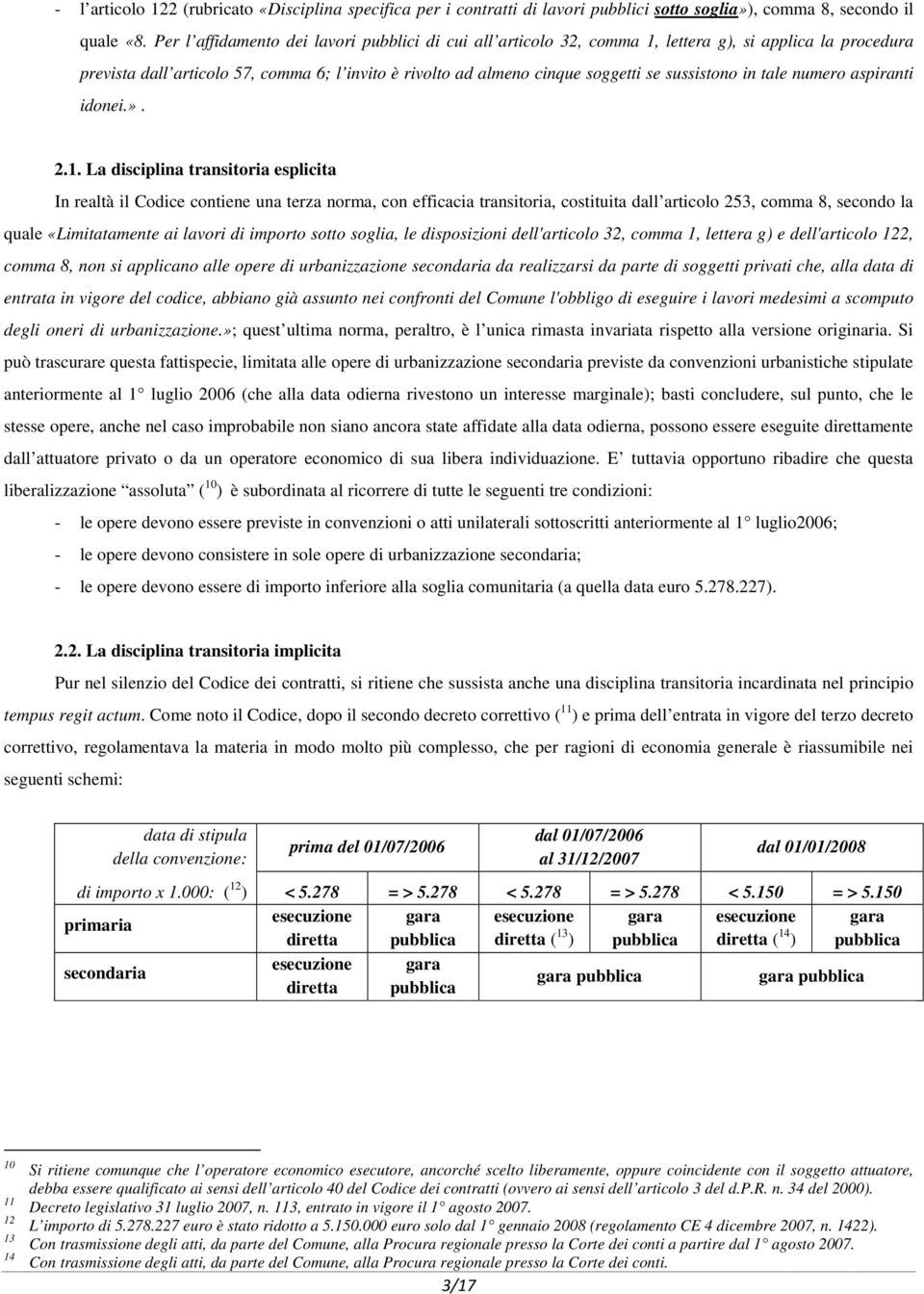 sussistono in tale numero aspiranti idonei.». 2.1.