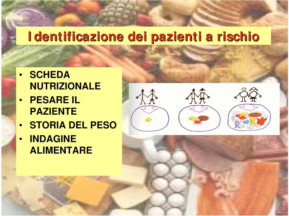 NUTRIZIONALE PESARE IL