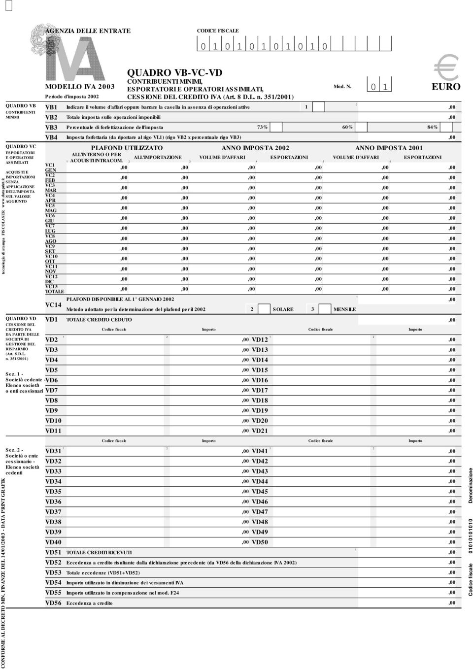 SOCIET DI GESTIONE DEL RISPARMIO (Art. 8 D.L. n.